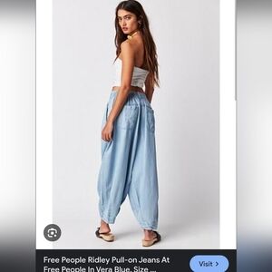 Free People Ridley Pull On Pants, Small